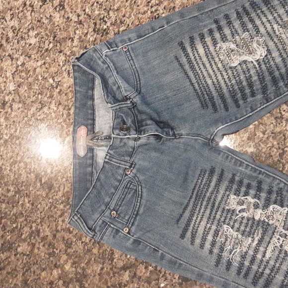 Boom Boom Skinny Distressed Jeans - Picture 2 of 5